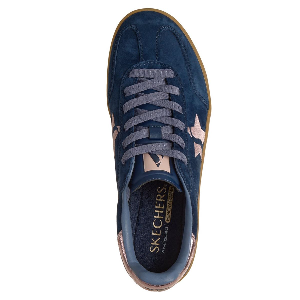 SKECHERS - Zapatillas Mujer Academy Hi Elevated Essence Azul Skechers