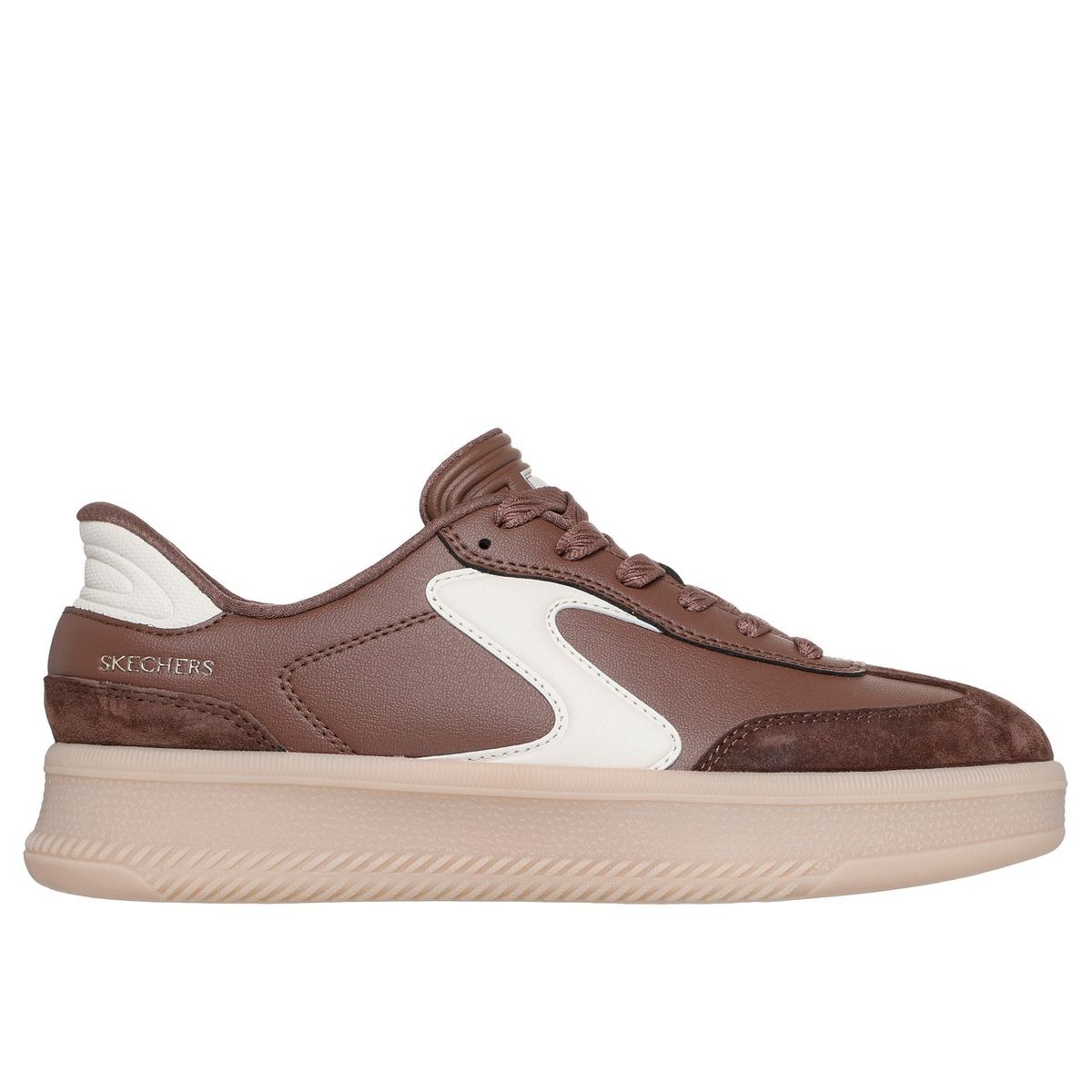SKECHERS - Zapatillas Mujer Slip-ins Hotshot Hi Lifted L Café Skechers