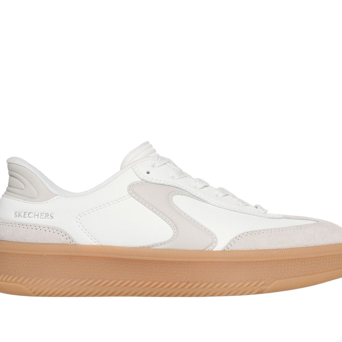 SKECHERS - Zapatillas Mujer Slip-ins Hotshot Hi Lifted L Beige Skechers