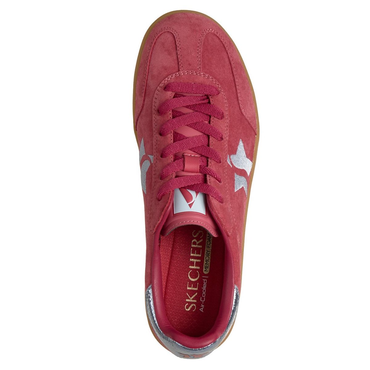 SKECHERS - Zapatillas Mujer Academy Hi Elevated Essence Rojo Skechers