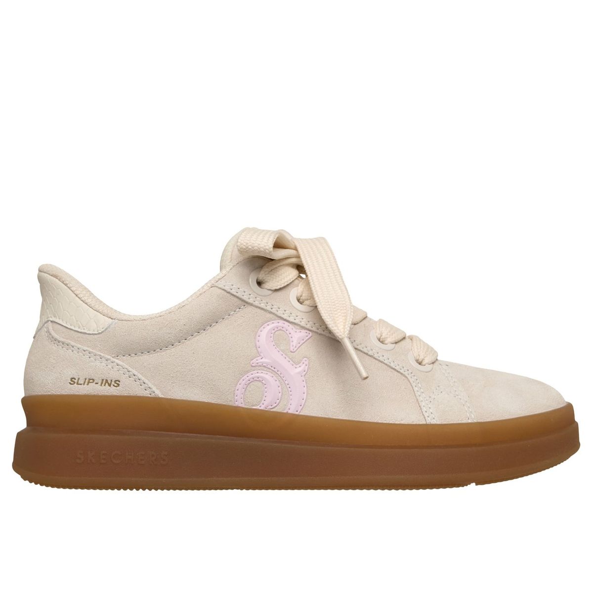 SKECHERS - Zapatillas Mujer Slip-ins Courtside C-Girlz Rosado Skechers
