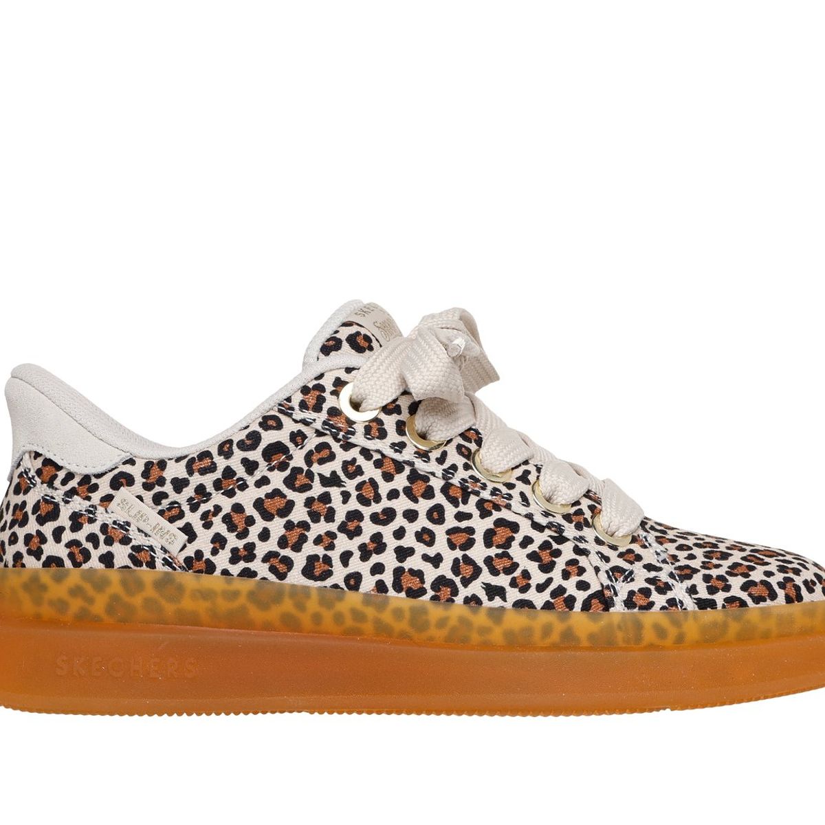 SKECHERS - Zapatillas Mujer Slip-ins Courtside N-Girlz Beige Skechers