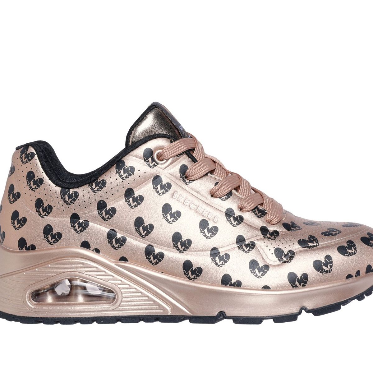 SKECHERS - Zapatillas Mujer Uno Live Colorfully Beige Skechers