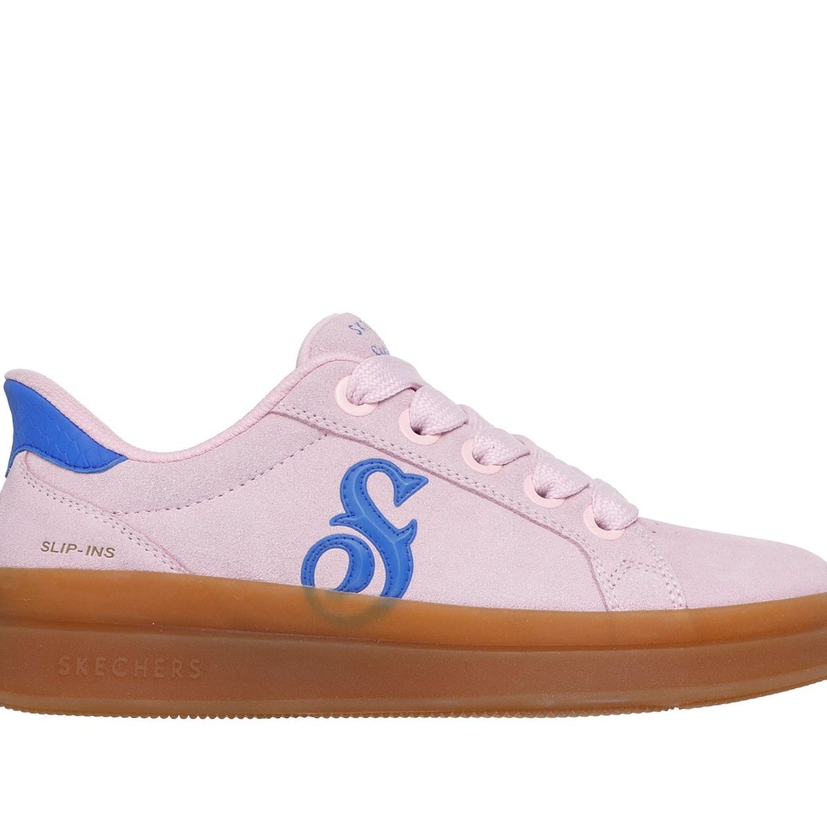SKECHERS - Zapatillas Mujer Slip-ins Courtside C-Girlz Lavanda Skechers