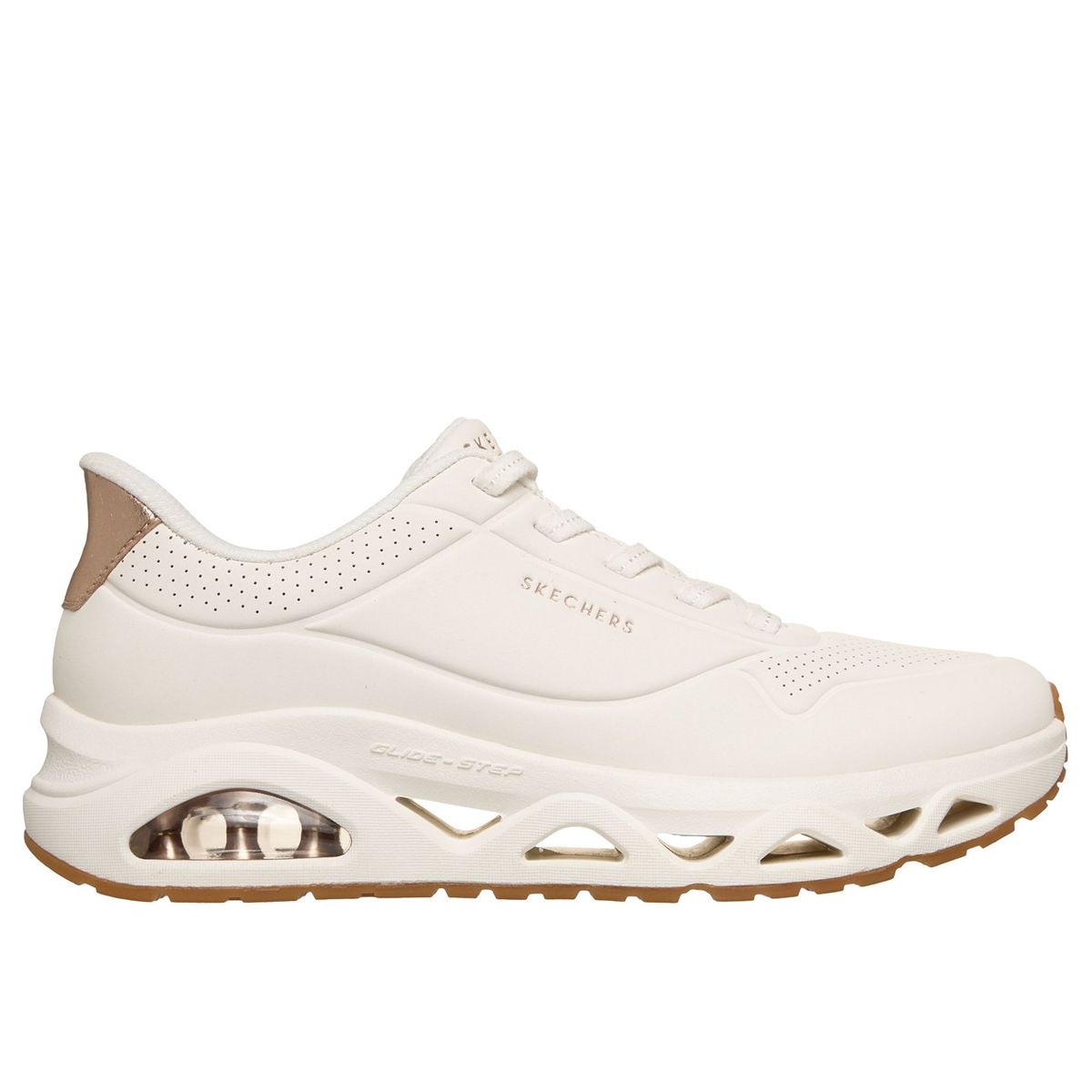 SKECHERS - Zapatillas Mujer Slip-ins Uno Glide-Step G Blanco Skechers