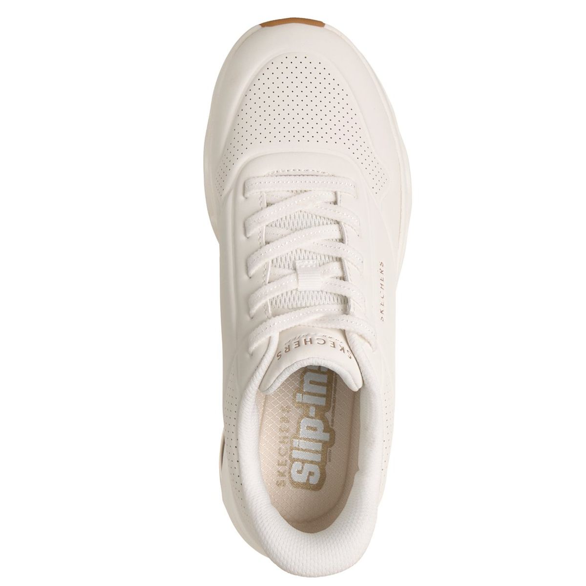 SKECHERS - Zapatillas Mujer Slip-ins Uno Glide-Step G Blanco Skechers