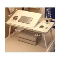 GENERICO - Mesa Plegable De Computadora Para Cama BLANCO
