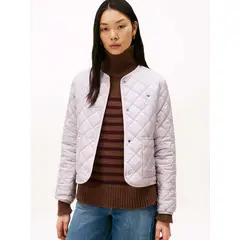 TOMMY HILFIGER - Chaqueta Acolchada Ligera Lila
