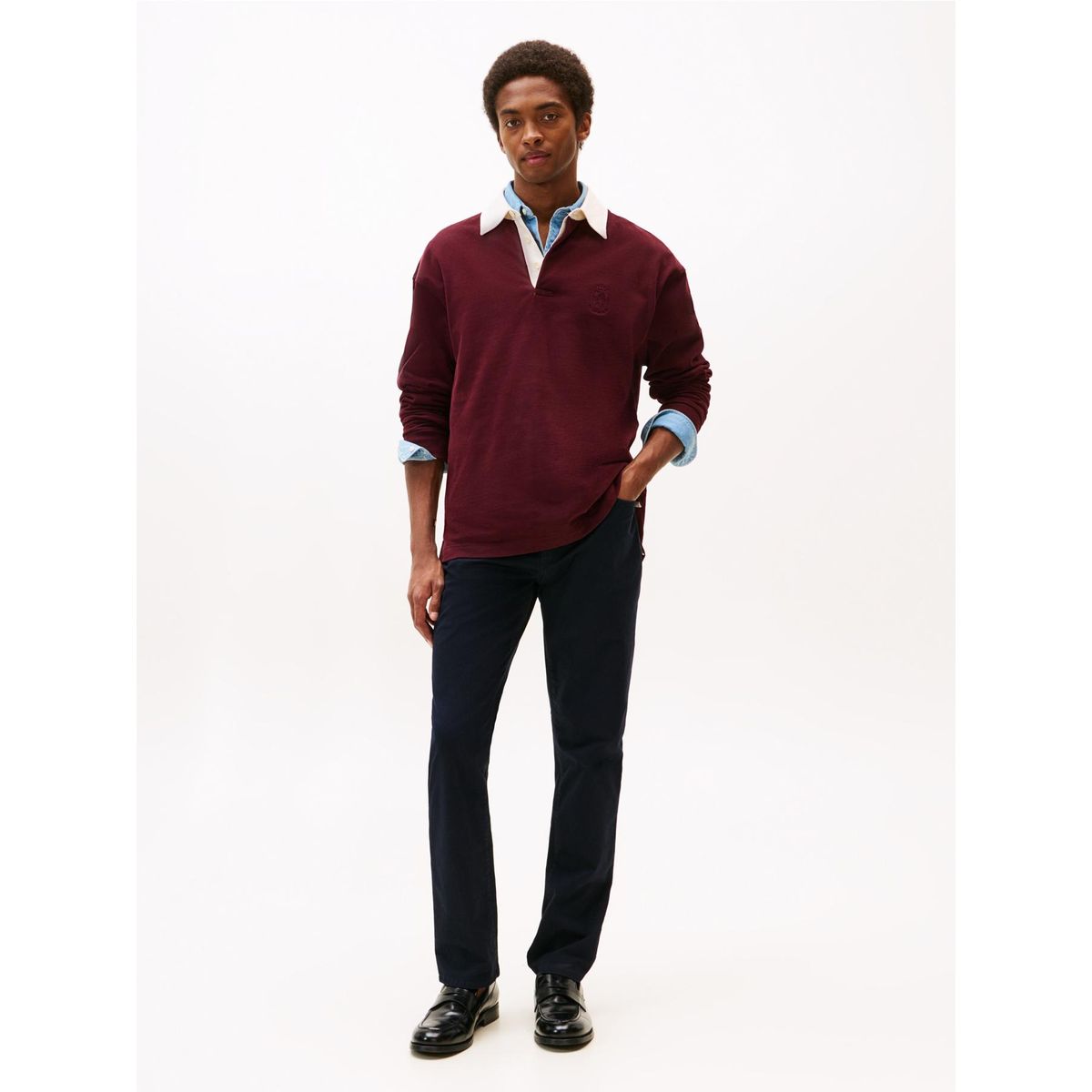 TOMMY HILFIGER - Pantalón Essential Core Denton Azul Tommy Hilfiger