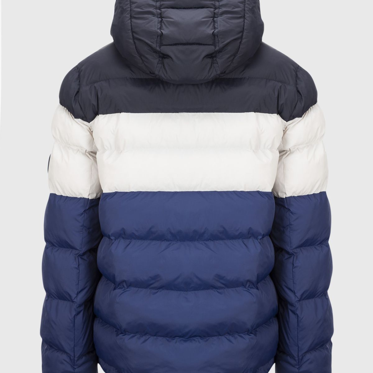 TOMMY HILFIGER - Parka Acolchada Con Gorro Azul Tommy Hilfiger