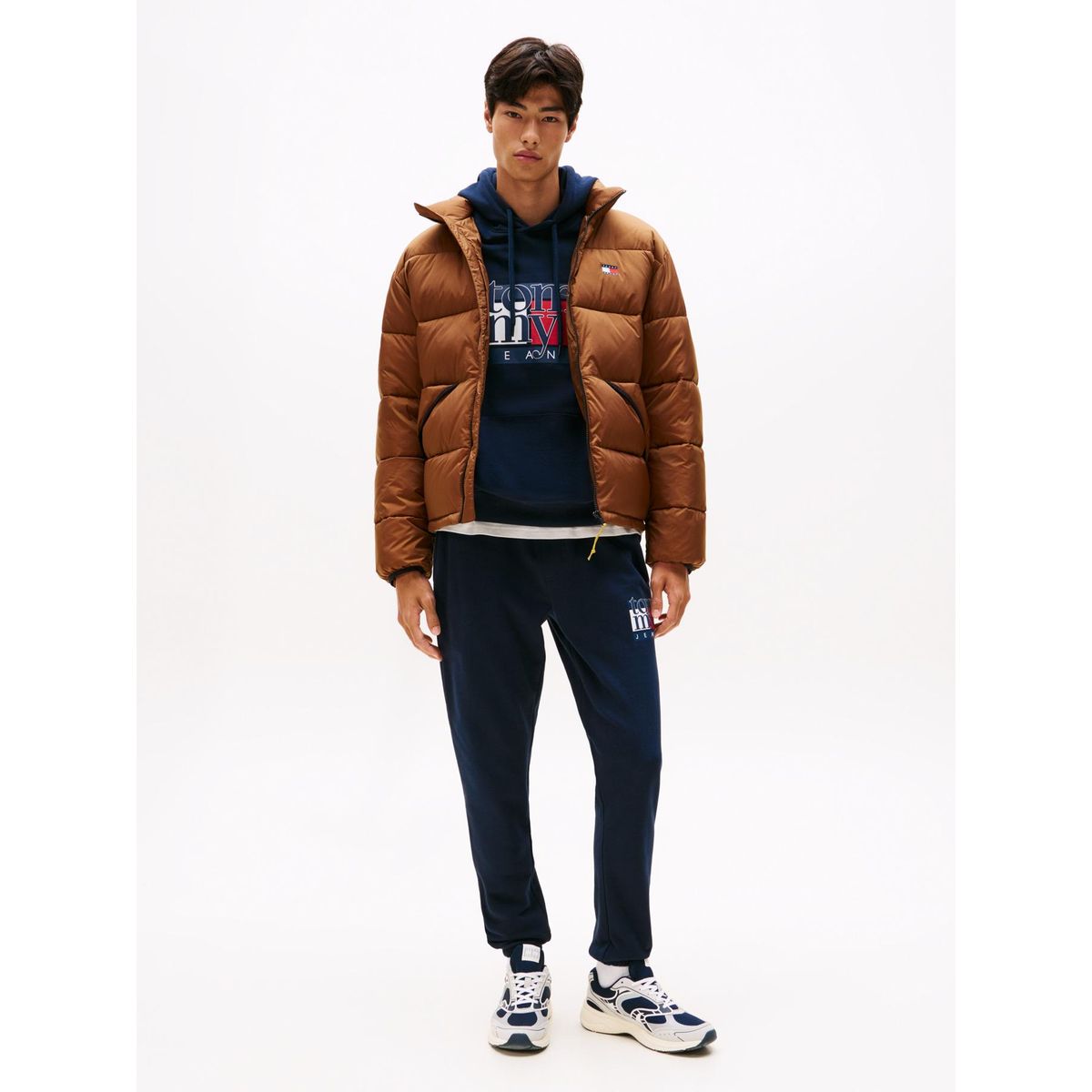 TOMMY HILFIGER - Joggers Slim Con Logo Flag Azul Tommy Jeans