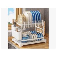 Secaplatos Escurridor De Loza Secador De Platos Vajilla BLANCO