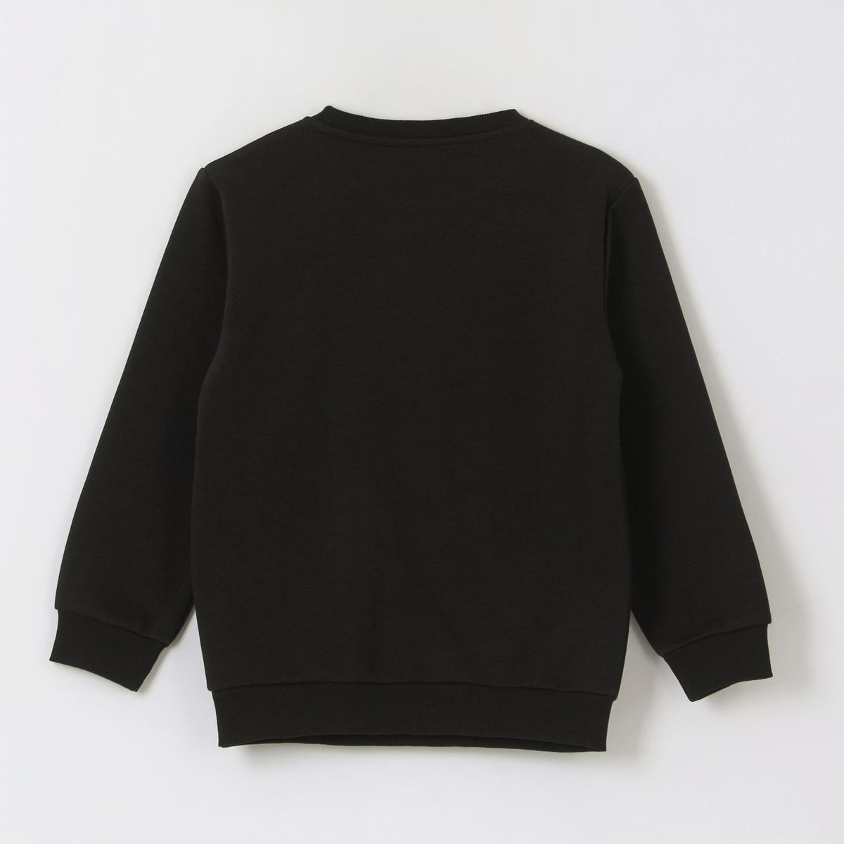 MINECRAFT - Polerón Cerrado Niño Creeper Run Negro Minecraft