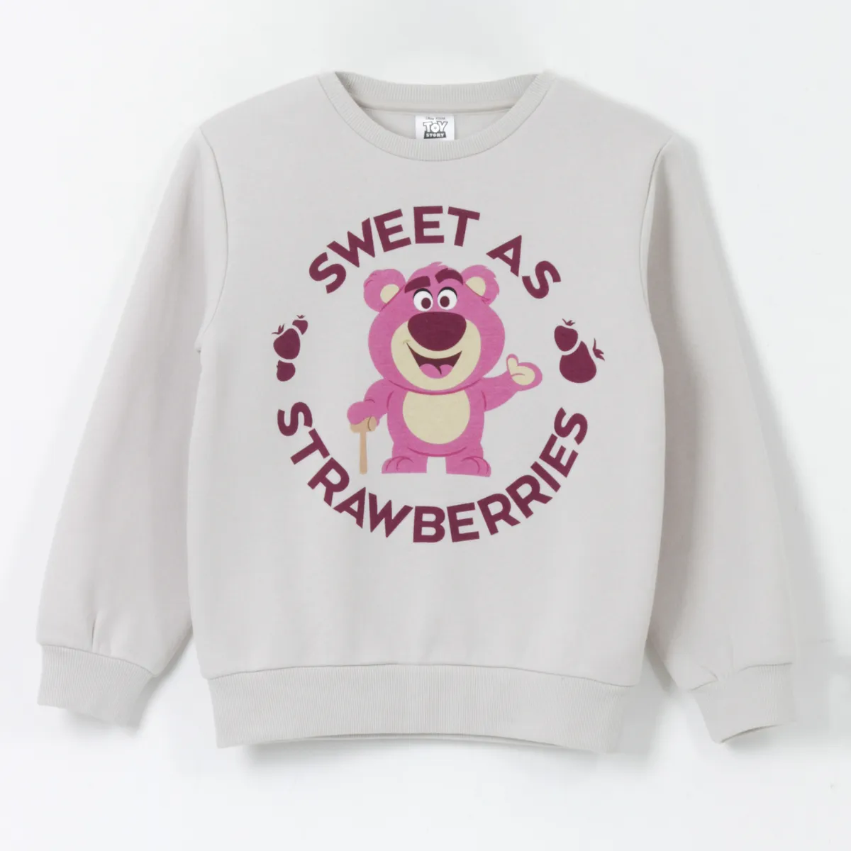 DISNEY - Polerón Cerrado Niña Lotso Toy Story Gris Disney