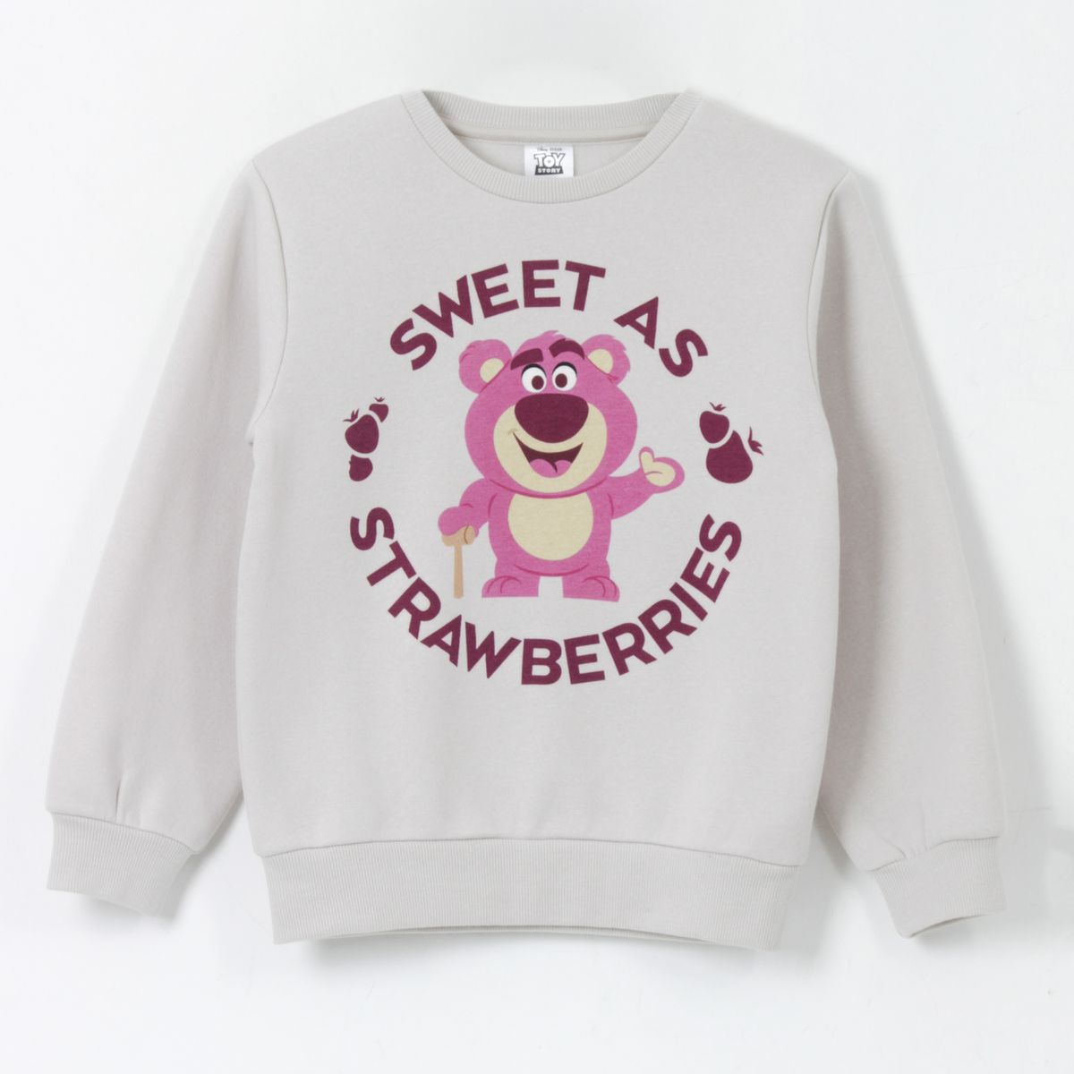 DISNEY - Polerón Cerrado Niña Lotso Toy Story Gris Disney