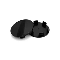 GENERICO - X4 Tapa Centro Llanta Autos 51mm-ext 46mm-int Sin Marca Negro