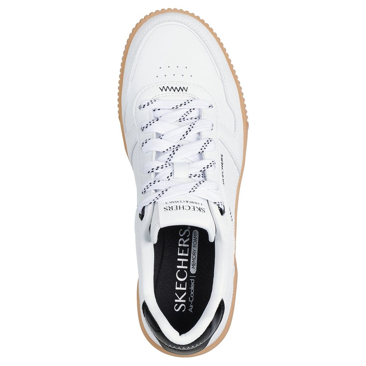 SKECHERS - Zapatillas Mujer Jade Keep It Casual Blanco negro Skechers