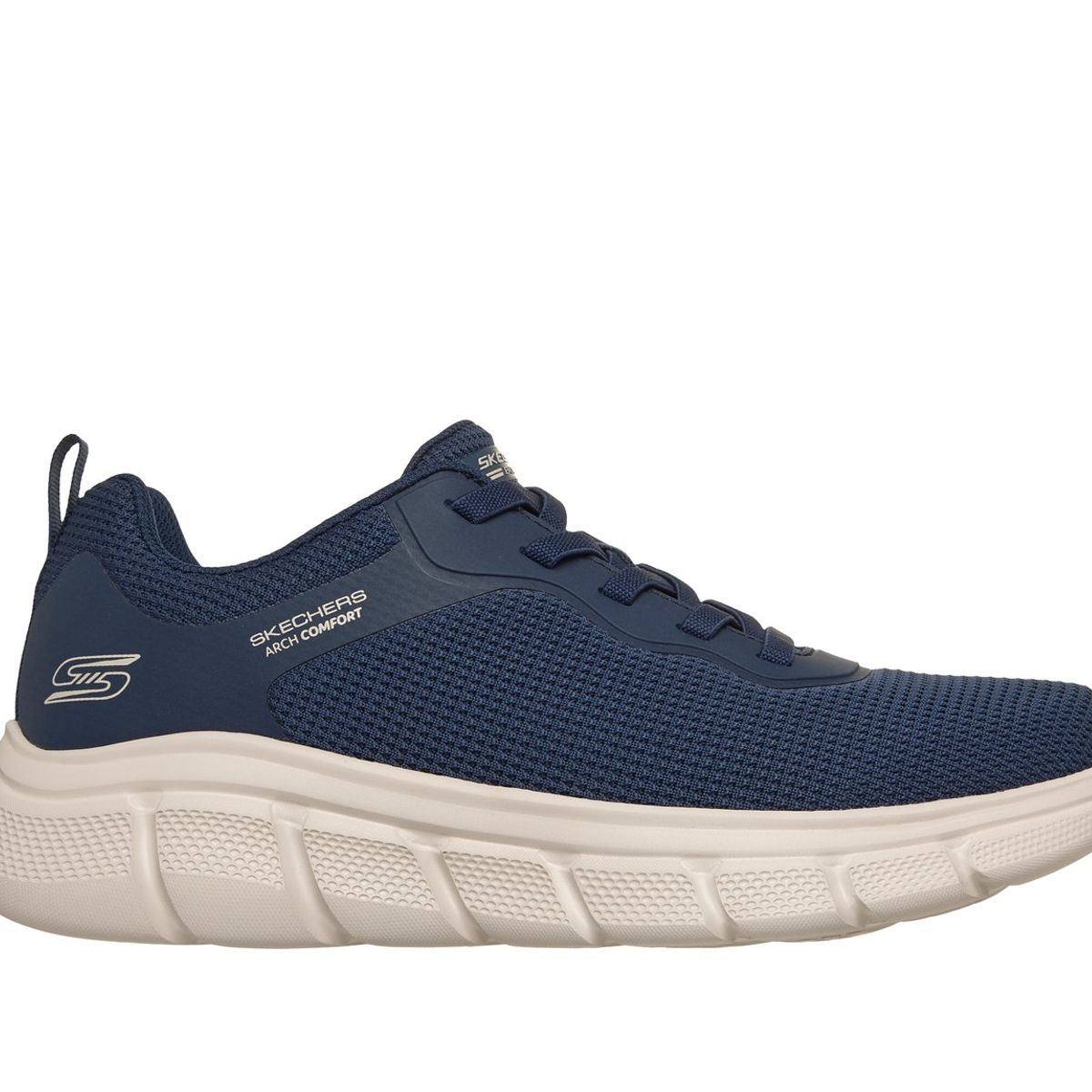 SKECHERS - Zapatillas Hombre Bobs B Flex A-Comfort Edge Azul Skechers