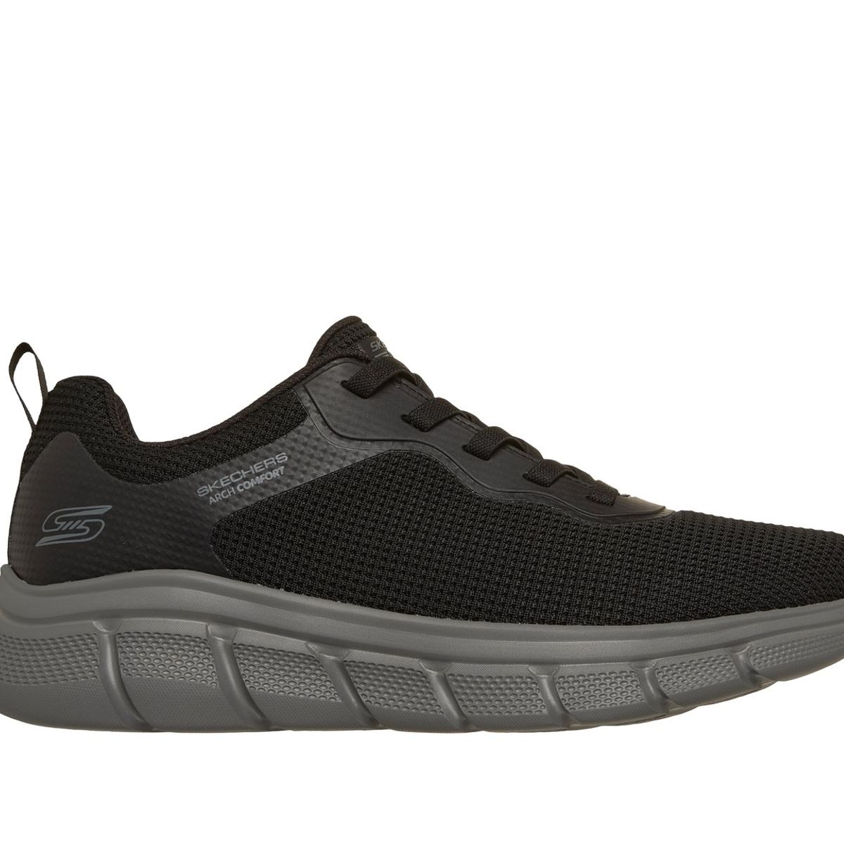 SKECHERS - Zapatillas Hombre Bobs B Flex A-Comfort Edge Negro Skechers
