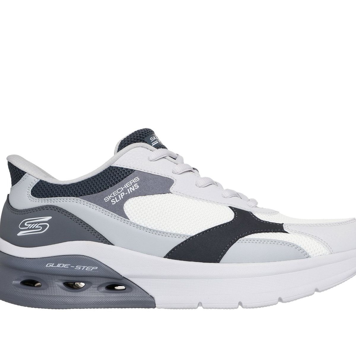 SKECHERS - Zapatillas Hombre Slip-ins Bobs A-Waves20 Blanco Skechers
