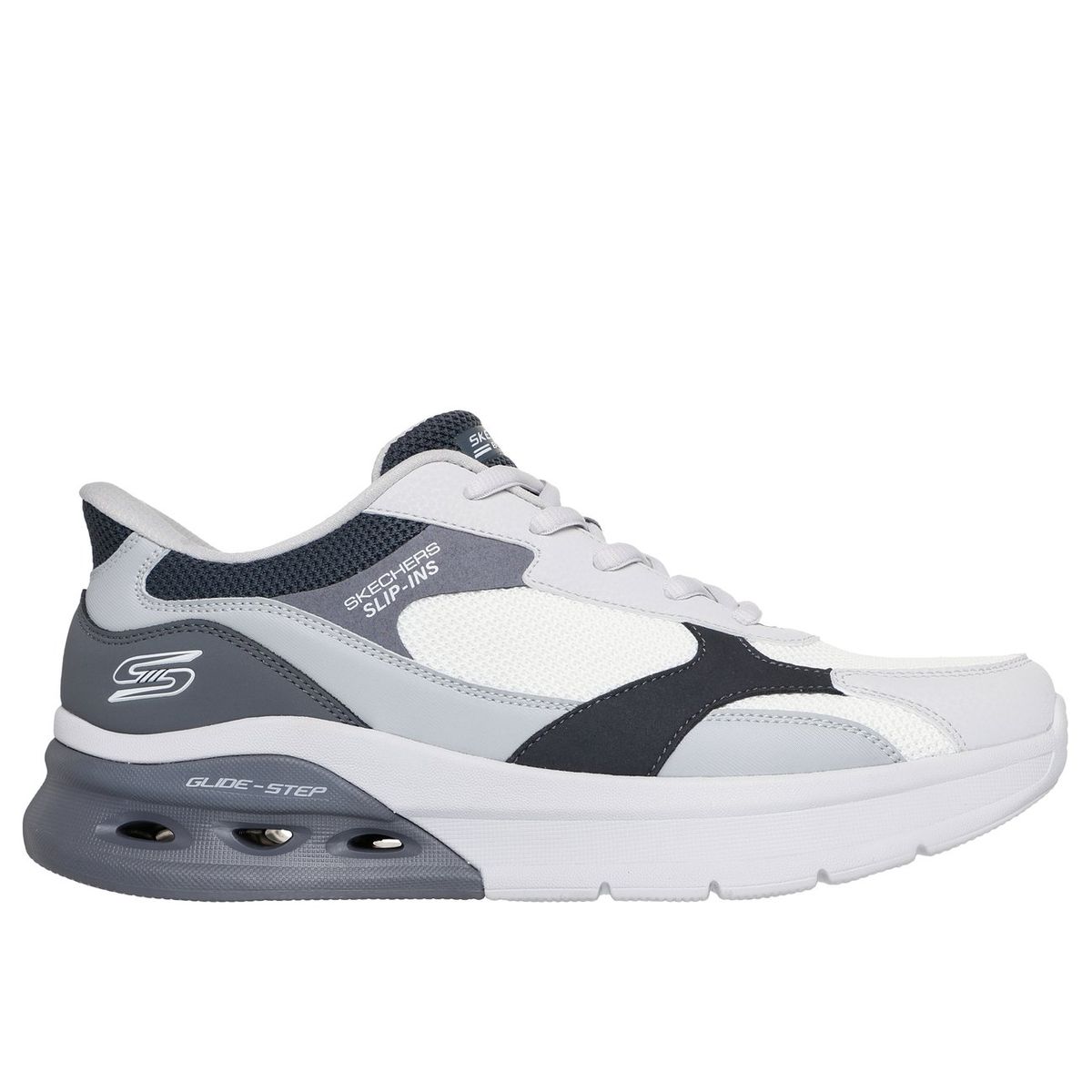 SKECHERS - Zapatillas Hombre Slip-ins Bobs A-Waves20 Blanco Skechers