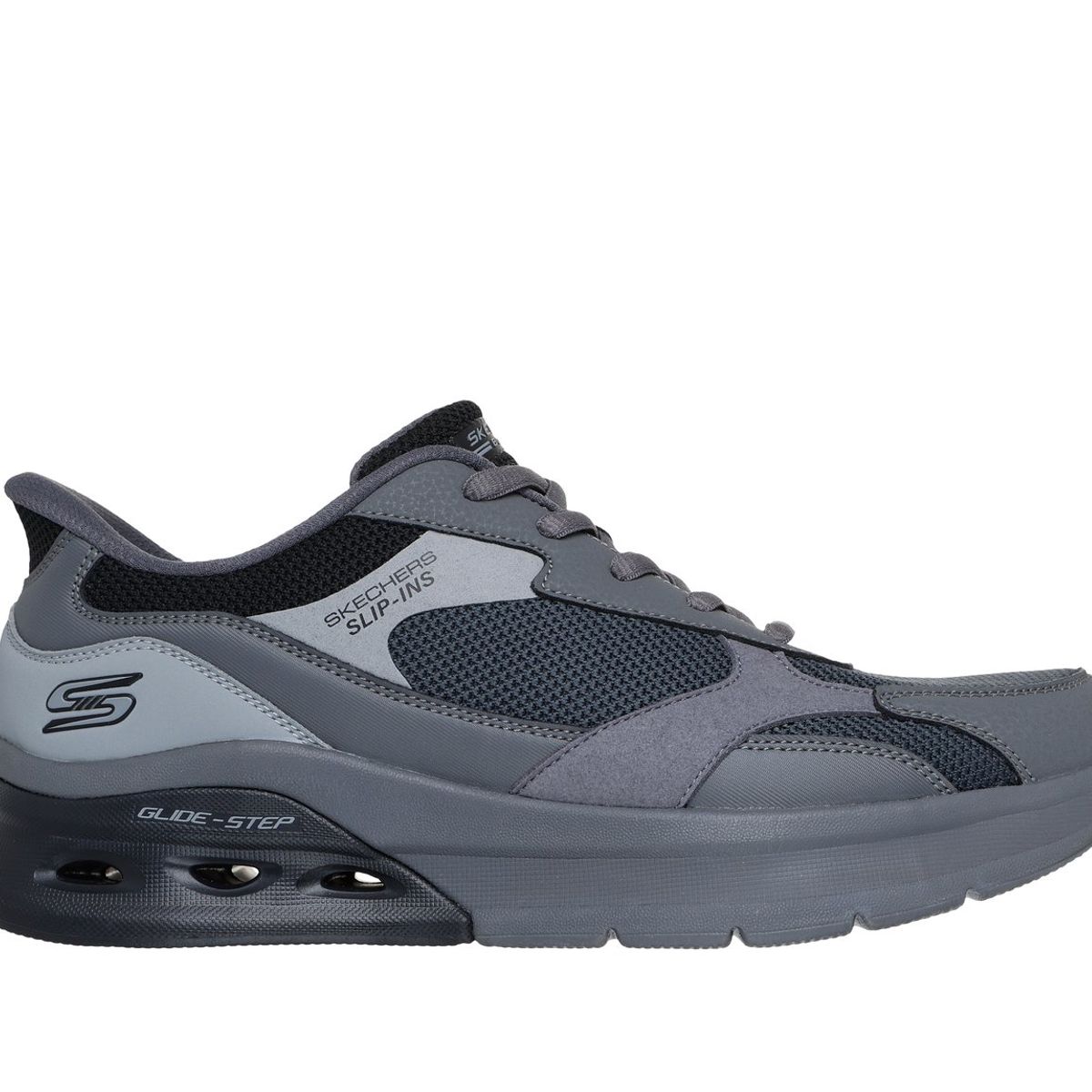 SKECHERS - Zapatillas Hombre Slip-ins Bobs A-Waves20 Negro Skechers