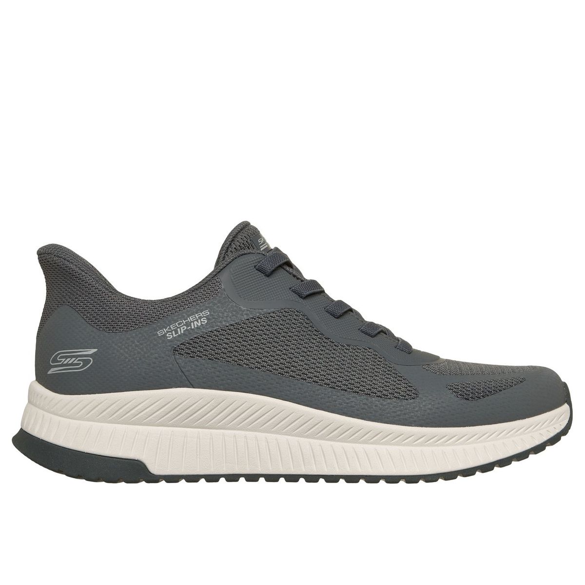 SKECHERS - Zapatillas Hombre Slip-ins Bobs Squad 4 Gris Skechers