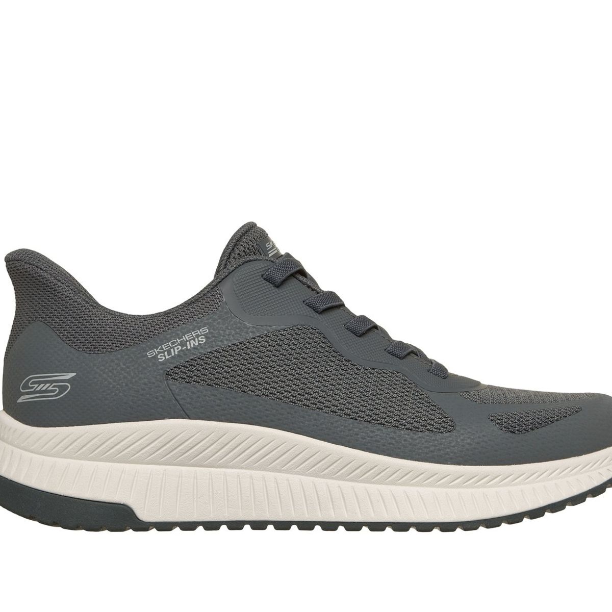 SKECHERS - Zapatillas Hombre Slip-ins Bobs Squad 4 Gris Skechers