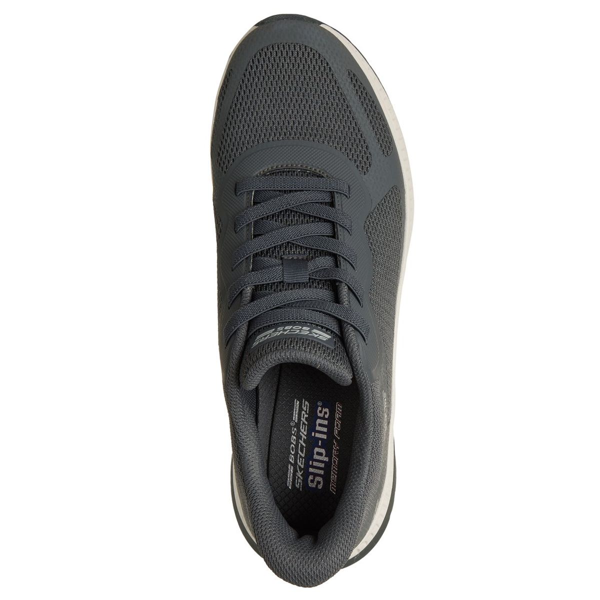 SKECHERS - Zapatillas Hombre Slip-ins Bobs Squad 4 Gris Skechers