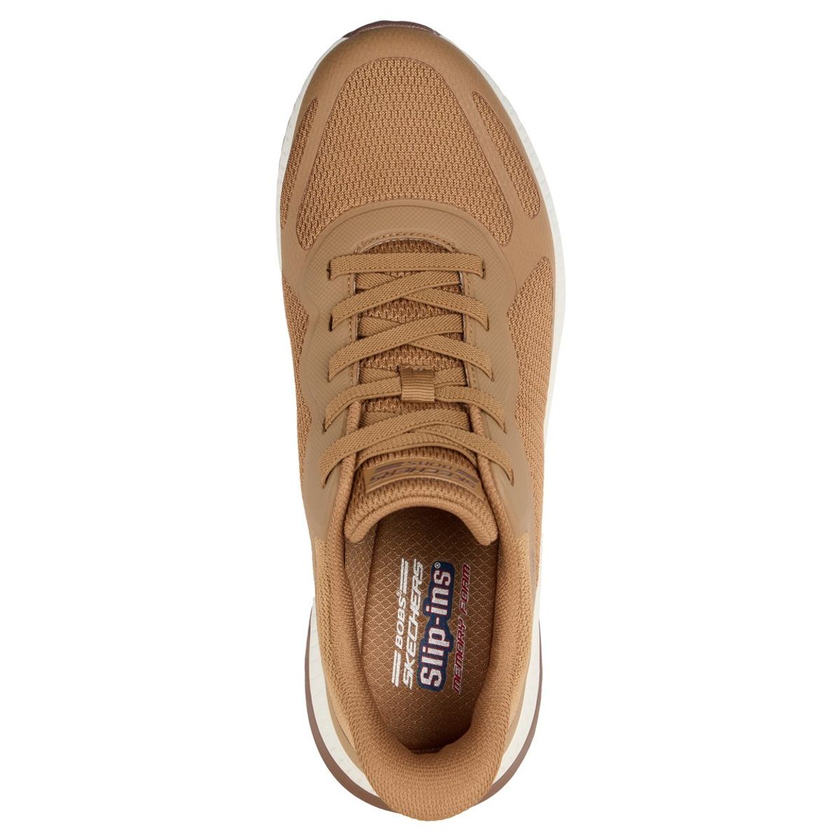 SKECHERS - Zapatillas Hombre Slip-ins Bobs Squad 4 Café Skechers
