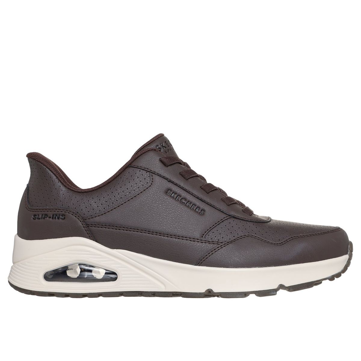 SKECHERS - Zapatillas Hombre Slip-ins Uno Banksia Luxe Café O Skechers