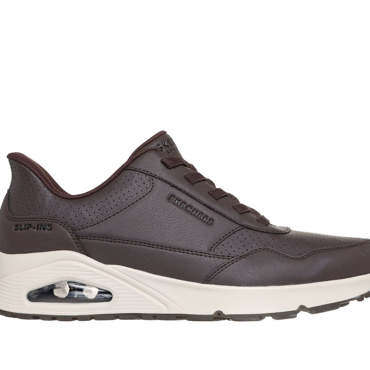 SKECHERS - Zapatillas Hombre Slip-ins Uno Banksia Luxe Café O Skechers