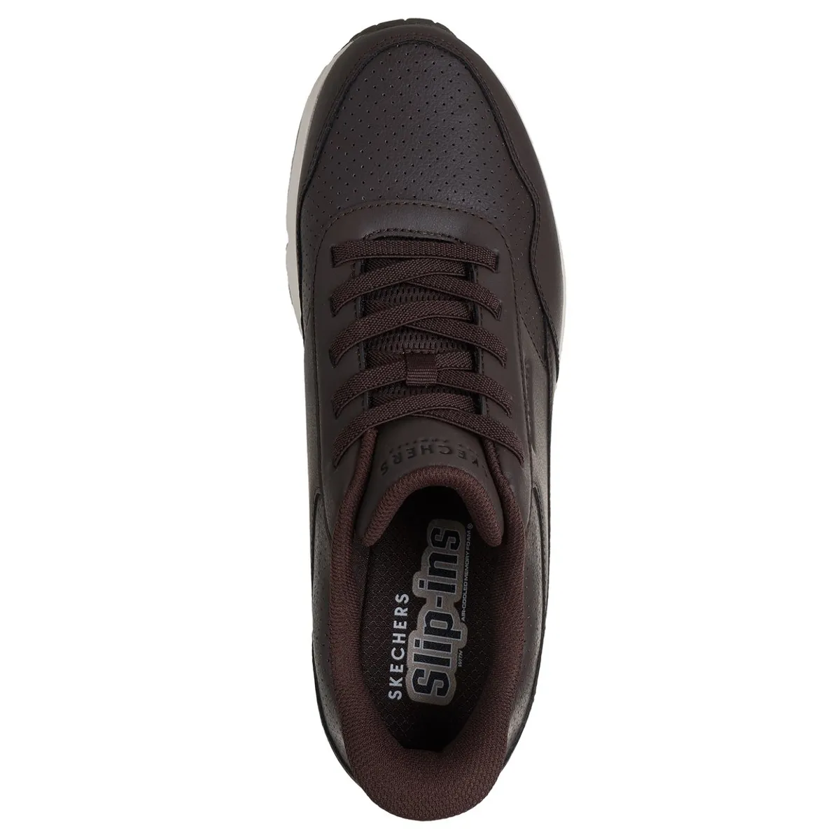 SKECHERS - Zapatillas Hombre Slip-ins Uno Banksia Luxe Café O Skechers
