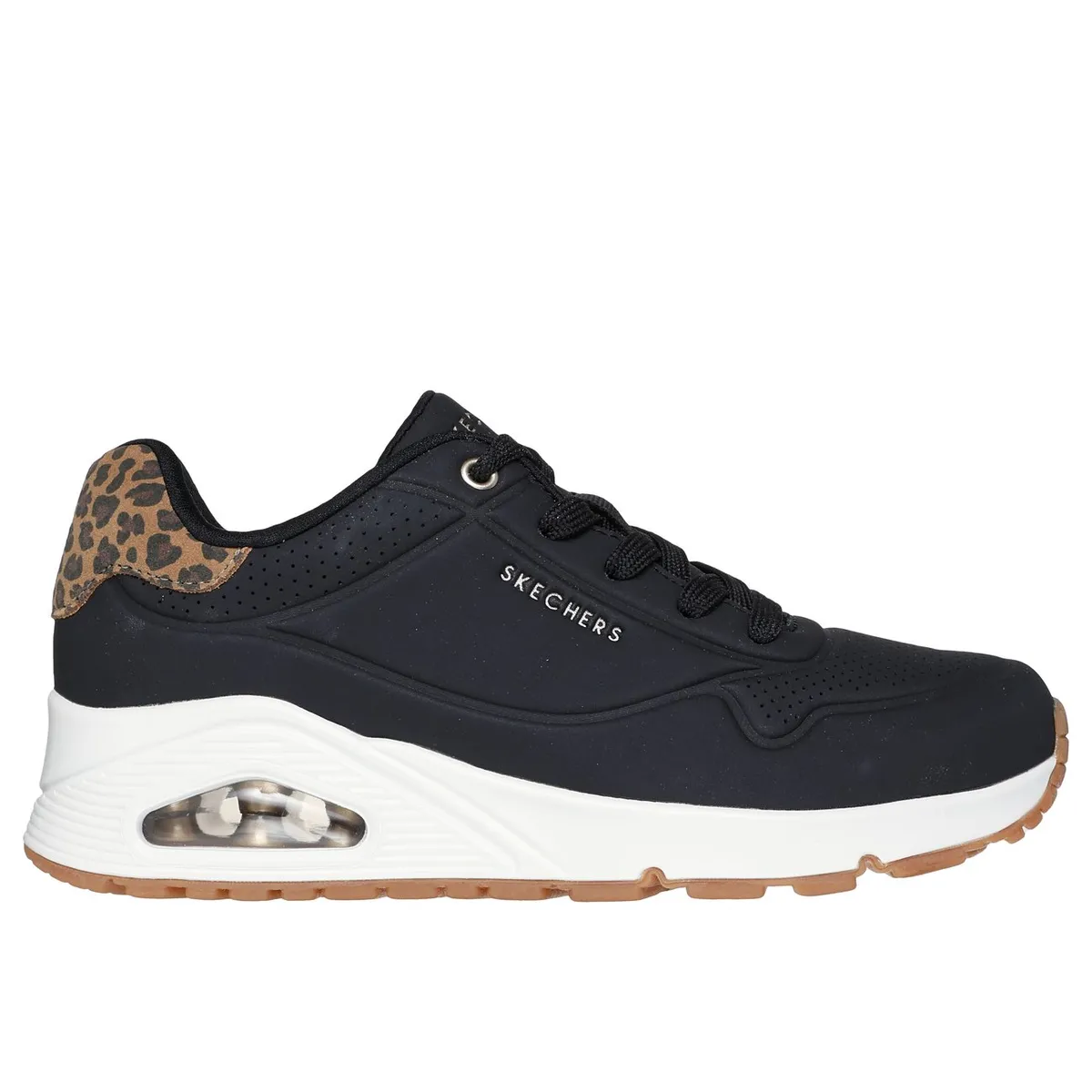 SKECHERS - Zapatillas Mujer Uno Jungle Nite Negro Skechers
