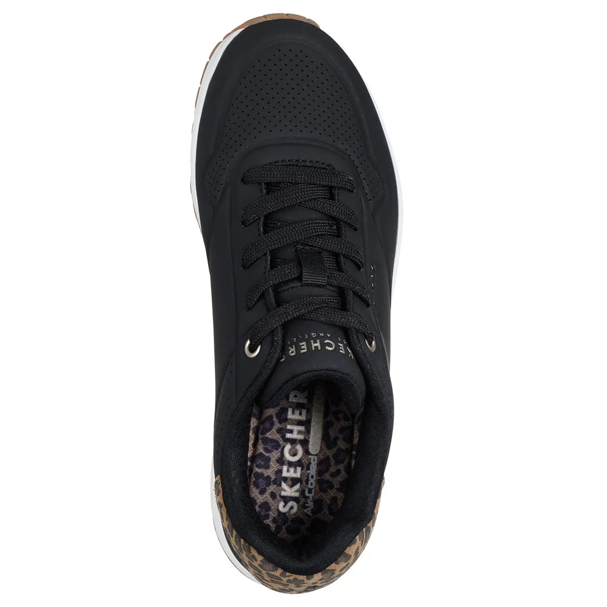 SKECHERS - Zapatillas Mujer Uno Jungle Nite Negro Skechers