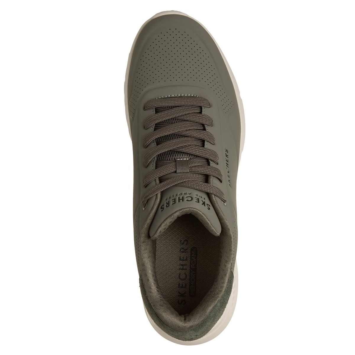 SKECHERS - Zapatillas Hombre Uno Lite Suited Lite Verde Oliva Skechers