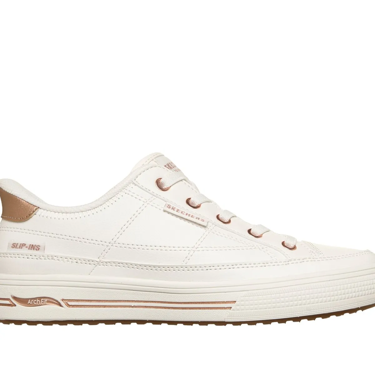 SKECHERS - Zapatillas Mujer Slip-ins AF Catch Ya There Blanco Skechers