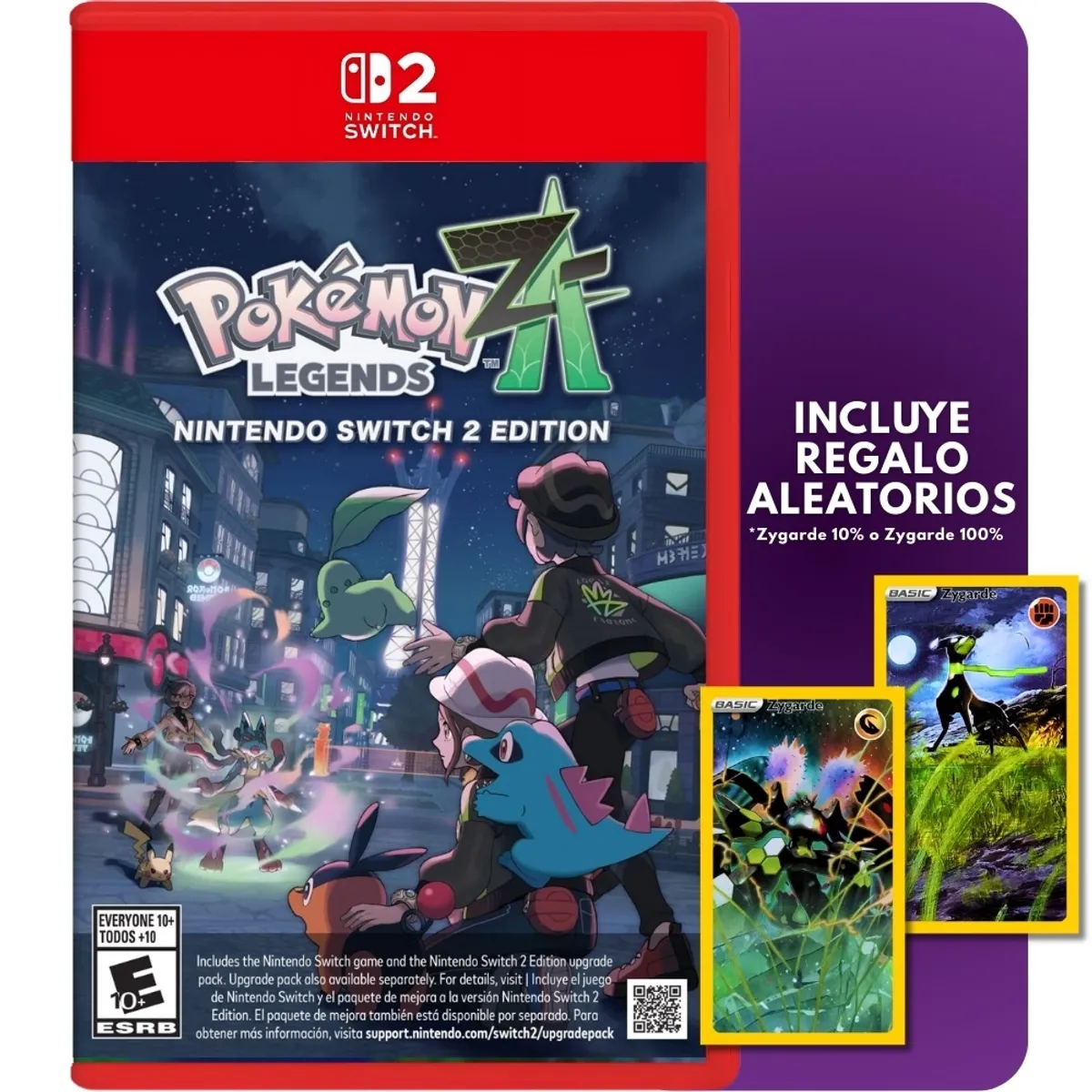 NINTENDO - Consola Nintendo Switch 2 + Pokemon Z A Fisico Bundle Exclusivo