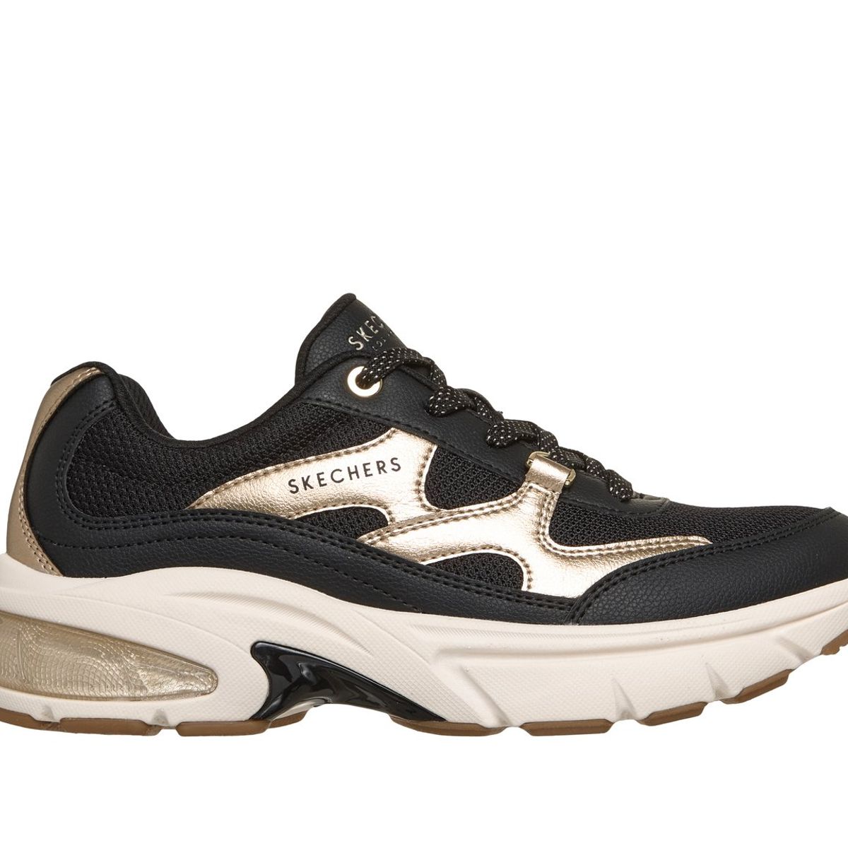 SKECHERS - Zapatillas Mujer Shadow Negro Skechers