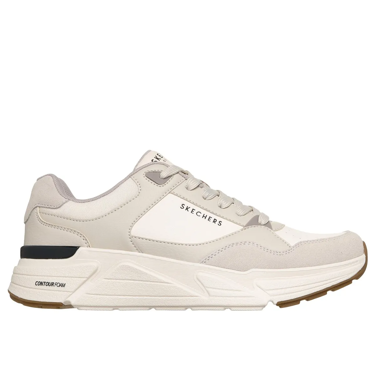 SKECHERS - Zapatillas Hombre Rovino Lite Beige Skechers