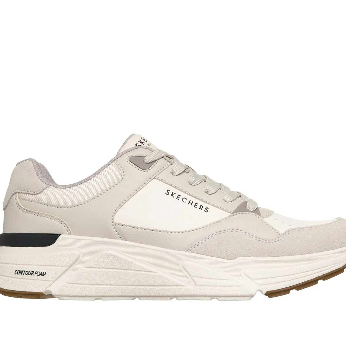 SKECHERS - Zapatillas Hombre Rovino Lite Beige Skechers