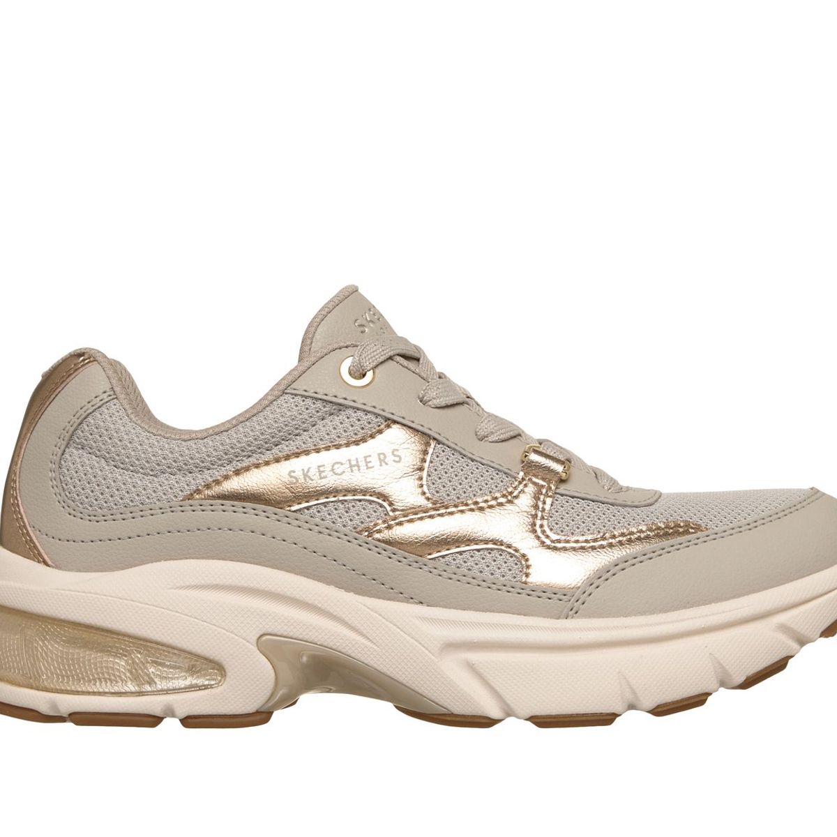 SKECHERS - Zapatillas Mujer Shadow Beige Skechers