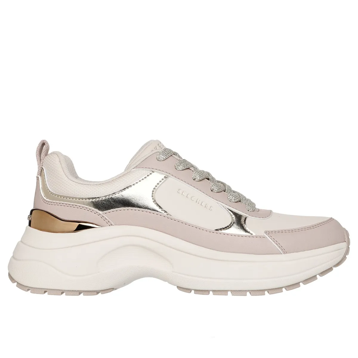 SKECHERS - Zapatillas Mujer Hazel 2 Stunning You Beige Skechers