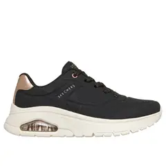 SKECHERS - Zapatillas Mujer Uno Flex Negro
