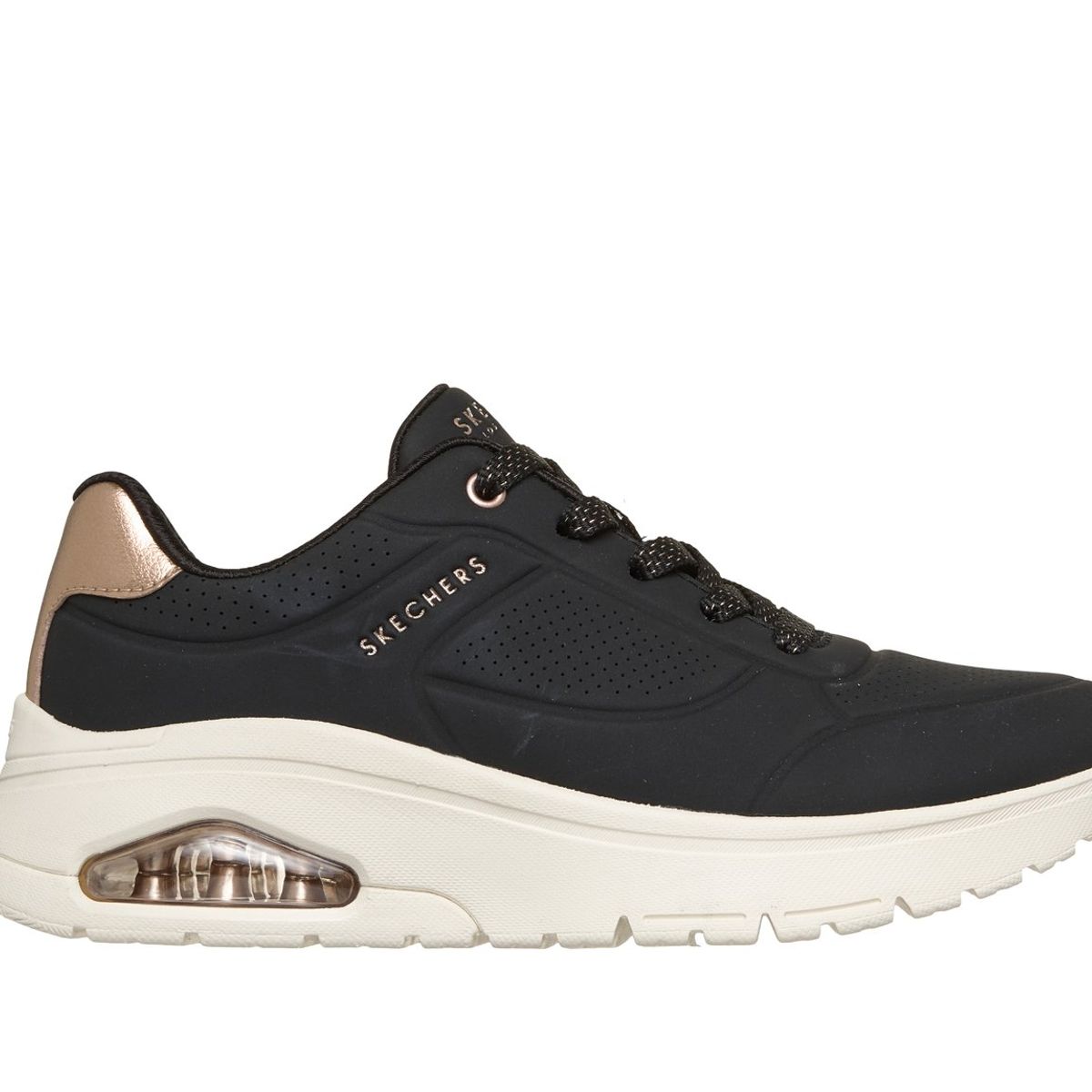 SKECHERS - Zapatillas Mujer Uno Flex Negro Skechers