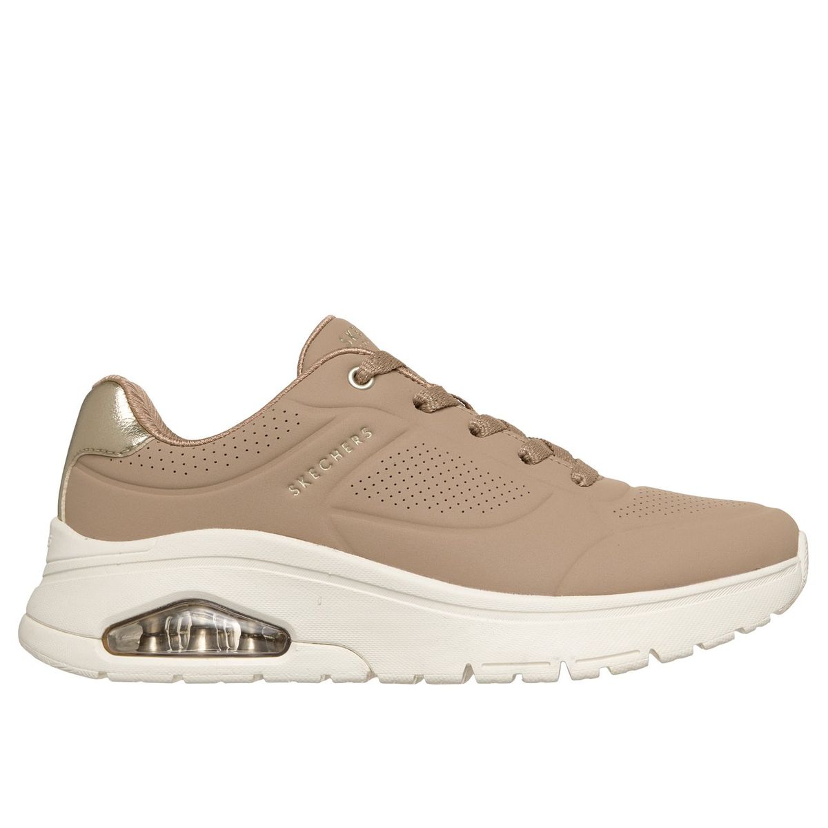 SKECHERS - Zapatillas Mujer Uno Flex Gris Skechers