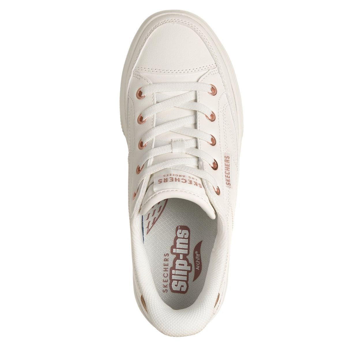 SKECHERS - Zapatillas Mujer Slip-ins AF Catch Ya There Blanco Skechers