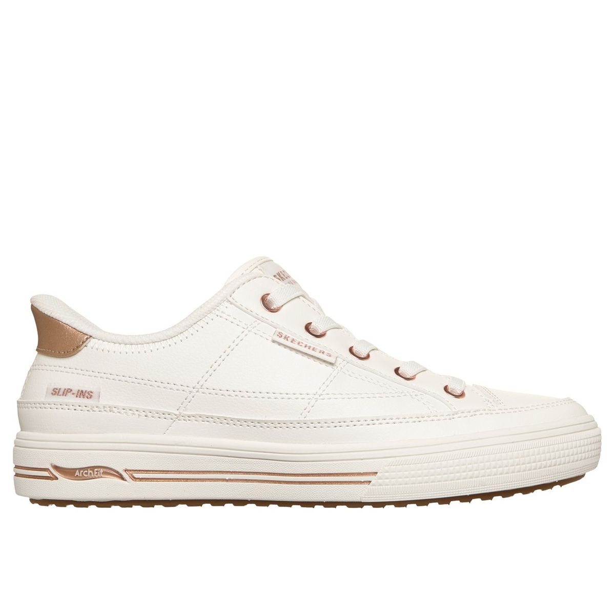 SKECHERS - Zapatillas Mujer Slip-ins AF Catch Ya There Blanco Skechers