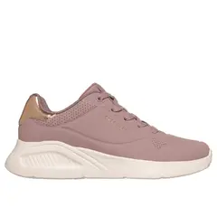 SKECHERS - Zapatillas Mujer Uno Lite Shimmer Along Malva