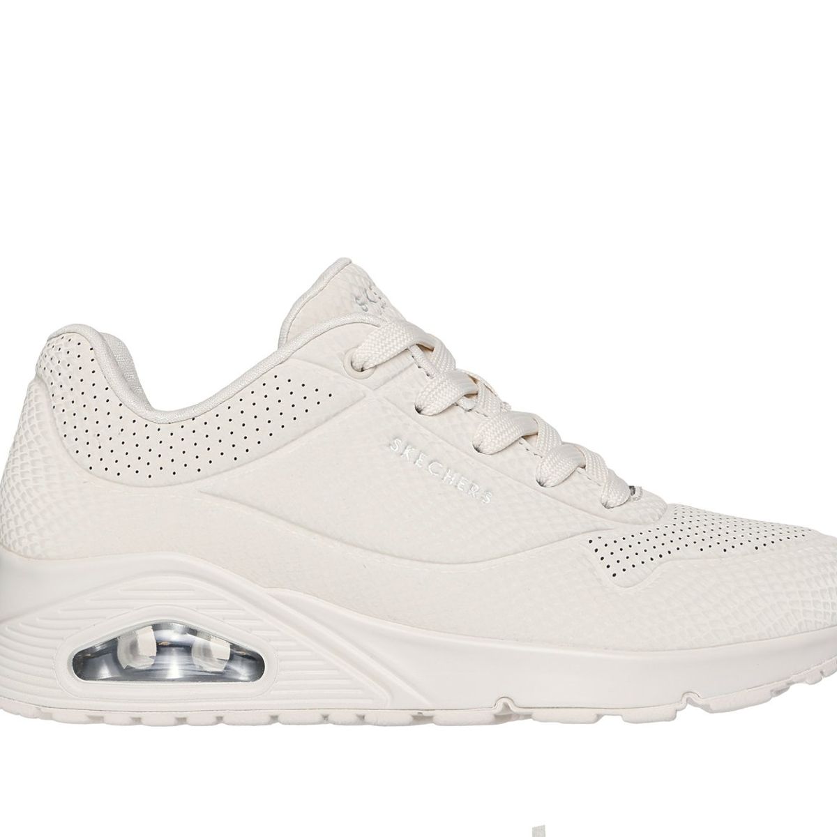 SKECHERS - Zapatillas Mujer Uno Shiny Scale Beige Skechers